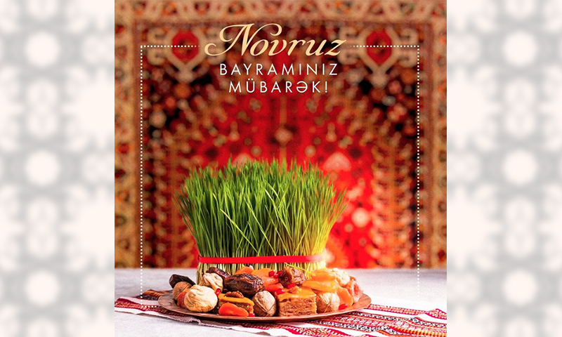 Birinci vitse-prezident Mehriban Əliyeva rəsmi instaqram səhifəsində Novruz bayramı münasibətilə paylaşım edib